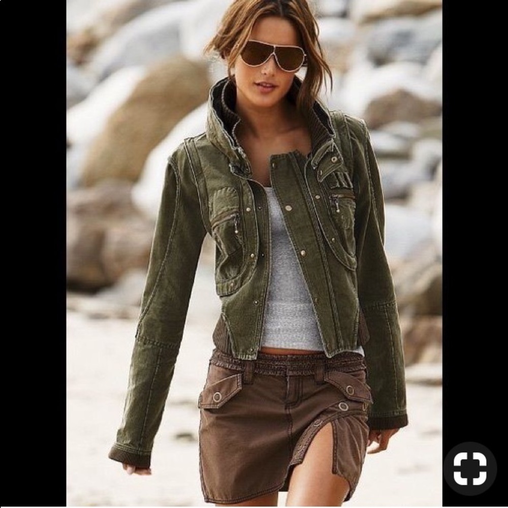 VS LONDON JEAN MILITARY JACKET